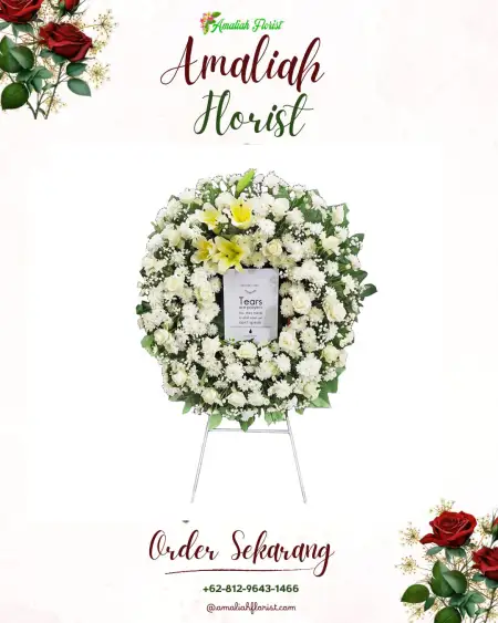 Krans Bunga Duka Prigi Kebonagung
